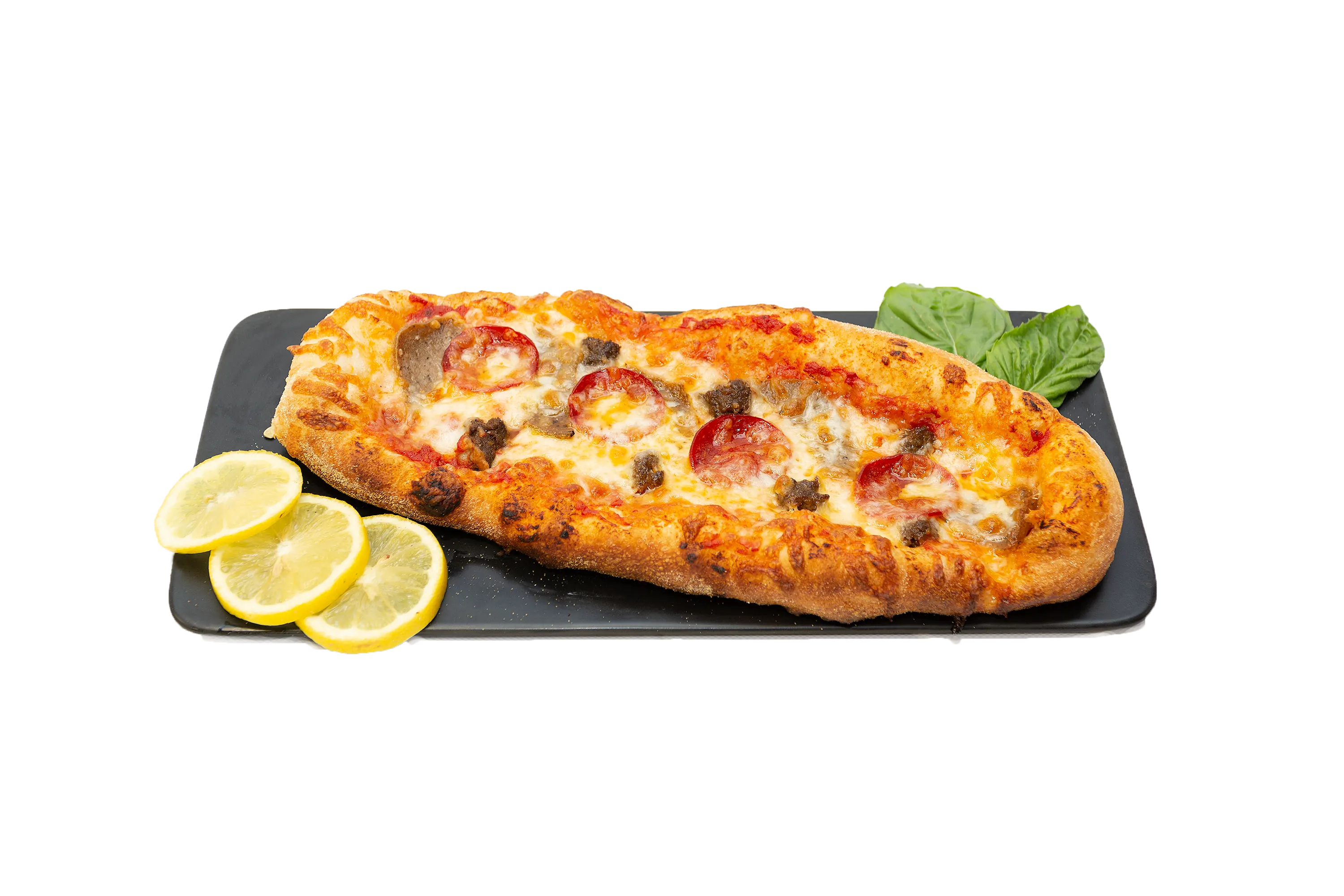 All Meat halal pizza near Annandale VA — halal pepperoni, sausage, gyro