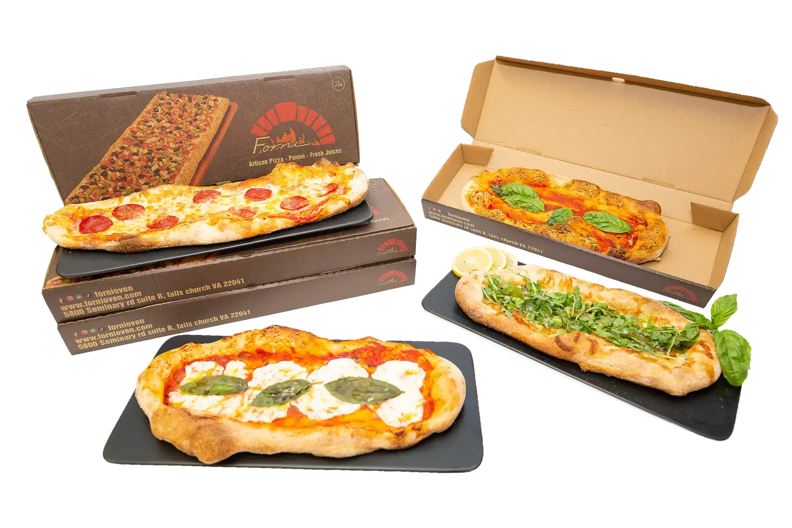 Forni Pizza wood-fired oven serving Annandale VA